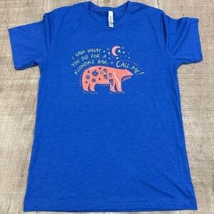 Smartass & Sass “Klondike Bar” Graphic Tee | Bella + Canvas | Heather True Royal